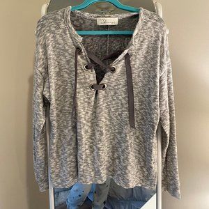 Vintage Havana Cross Sweater